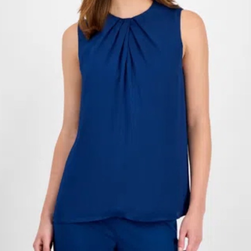 DR2 Vibrant Blue Sleeveless Top
